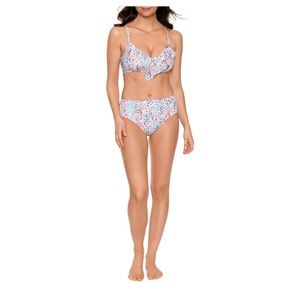 Time & Tru | Floral Swimsuit | XL